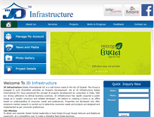 Tablet Screenshot of jdinfrastructure.com